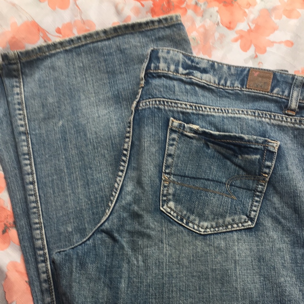 American Eagle Original 77 Wide Leg Jeans